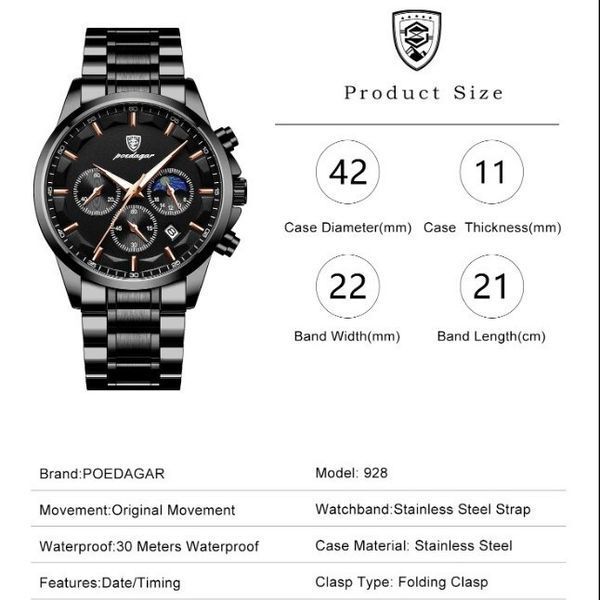 Poedagar West Black 2315 фото