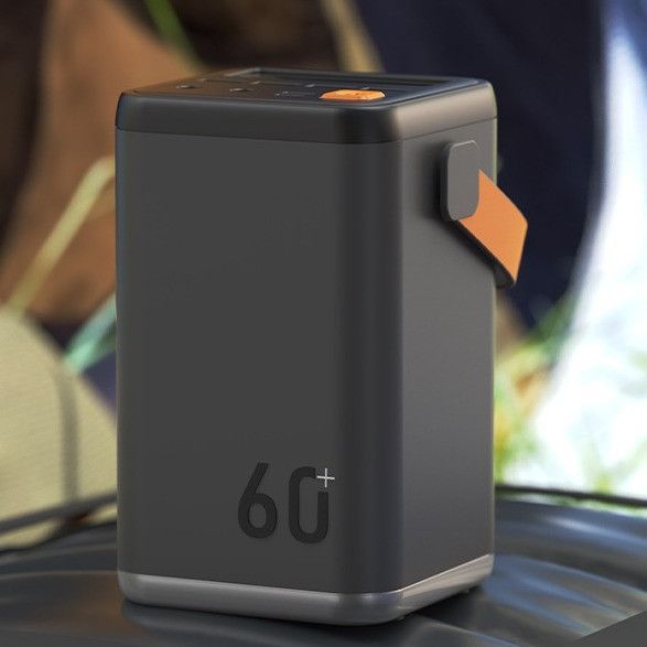 Повербанк с фонариком O2 Project P YT-2430 60000 mAh 45W Черный 719875 фото