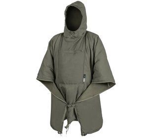 Армейское теплое пончо Swagman Roll Helikon-Tex 145х200см (Зеленый) 106882 фото