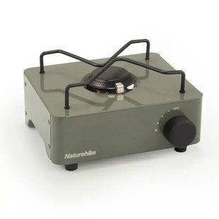 Похідна газова міні плита Naturehike CNH22CJ011 під цанговий балон (Зелений) 900198 фото