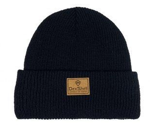 Туристична водонепроникна зимова шапка Dexshell Watch Beanie One Size (56-58 см) Чорна 712531 фото