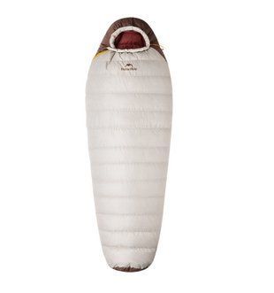 Туристический одноместный спальный мешок с натуральным пухом Naturehike Snowbird CNK2550WS014 400г L Коричневый 718957 фото