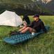 Надувной туристический матрас Naturehike FC01 со встроенным ножным насосом (Синий) 722206 фото 3