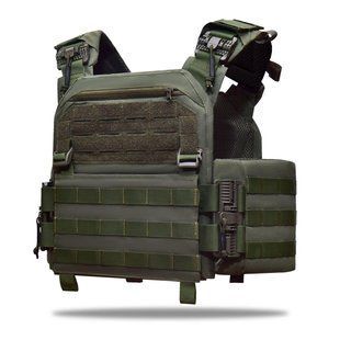 Плитоноска без плит Gig Military MPS М8 Pro Cordura 1000 Оливковий 7191762 фото