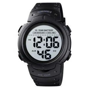Мужские наручные часы Skmei 1560 (Черный) 9003160 фото