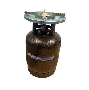 Комплект газовий пальник із балоном Sheida Gas Коричневий 719221 фото