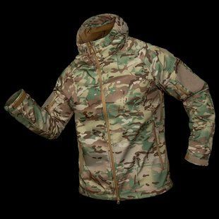 Чоловіча тактична куртка CM Stalker SoftShell (Мультиам) S 7187996 фото