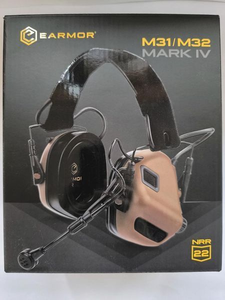 Активні навушники Earmor M31X Mark4 (Оливковий) 722207 фото