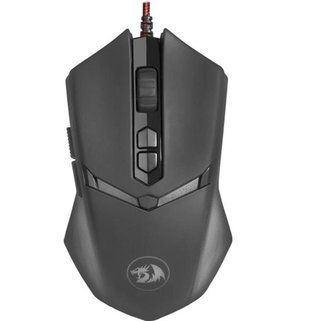 Дротова ігрова миша RedragoN Nemeanlion 2 M602-1 з підсвічуванням RGB (7200dpi) 6 кнопок (Чорна) 707926 фото