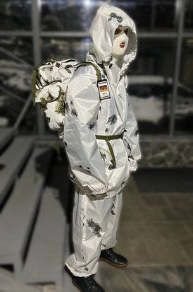 Тактический маскировочный костюм зимний (размер универсальный) Белый 26451 фото