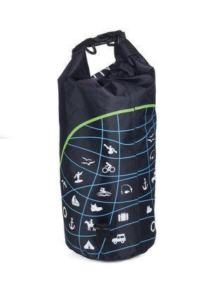 Вулична сумка Troika із захистом від води (для водних видів спорту) WATERPROOF BAG WPB10/BK фото