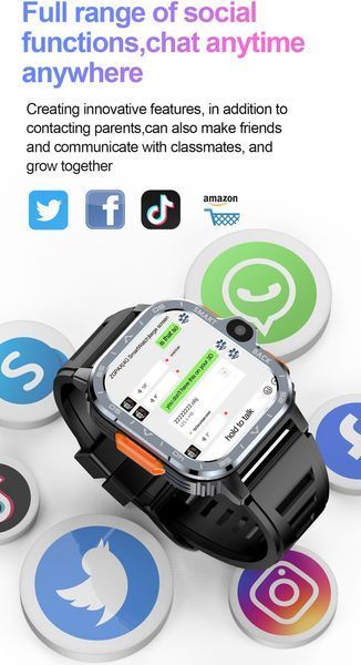 Розумний наручний годинник Smart Nova Sim Rubber Black (2 ремінці) Чорний 719743 фото