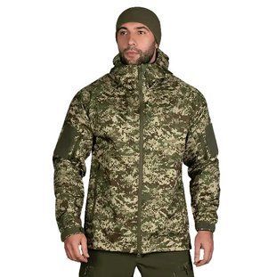 Тепла тактична куртка Stalker SoftShell (7495) Хижак піксель L 7187972 фото