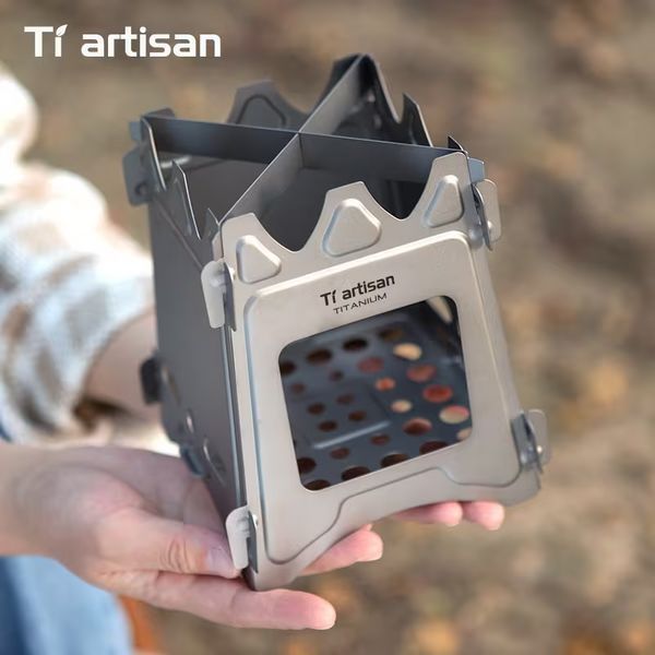 Титанова піч Tiartisan WS009STJL дрібичниця (12.4 x 12.4 x 16 см) 722553 фото