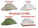 Одномісний легкий намет Naturehike Cloud Up 1 PRO CNK2350WS020 (1.57 кг) Зелений 722338 фото 3