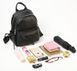 Женский кожаный рюкзак Tiding Bag (30 х 23 х 12 см) из натуральной кожи Черный TD-949134 фото 7