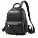 Женский кожаный рюкзак Tiding Bag (30 х 23 х 12 см) из натуральной кожи Черный TD-949134 фото 1