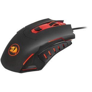 Дротова ігрова миша RedragoN Pegasus з RGB підсвічуванням (7200dpi) 7 кнопок (Чорна) 707928 фото