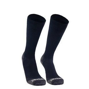 Шкарпетки високі водонепроникні Dexshell Terrain Walking 2.0 Socks (Чорно-сірі) M (39-42) 7122327 фото