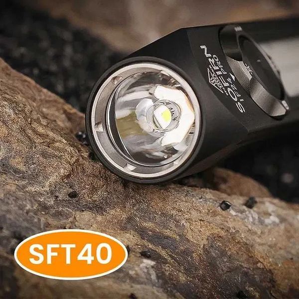 Фонарик Sofirn IF24 Pro диод SFT40 5000K 1800лм RGB Magnet USB-C с аккумулятором 3000mAh (Черный) 719926 фото