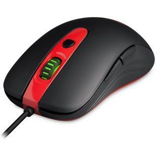 Дротова ігрова миша Redragon Gerderus M703 (7200dpi) 7 кнопок з підсвічуванням (Чорно-червона) 707929 фото