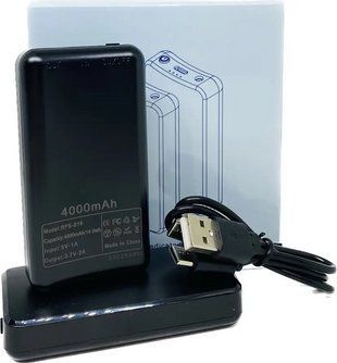 Аккумуляторы 5000mAh для носков с подогревом 5V USB Черный 718816 фото