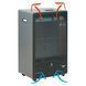 Газовый обогреватель Blue Belle 4200 Вт пьезоэлектрическое зажигание Черный 719384 фото 2