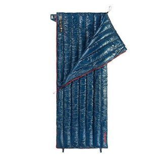 Одноместный спальник Naturehike CW280 NH17Y010-R на натуральном пухе (190х72см) Темно-синий 703463 фото