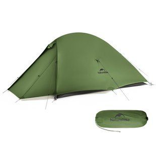 Палатка двухместная сверхлегкая Naturehike Cloud Up Pro CNK2350WS020 20D (Темно-зеленый) 7180812 фото