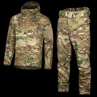 Армейский демисезонный костюм (куртка и брюки) Stalker 3.0 Twill Мультикам XXXL 7034075 фото