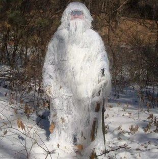 Костюм тактический маскировочный Зима (Белый) 228875 фото