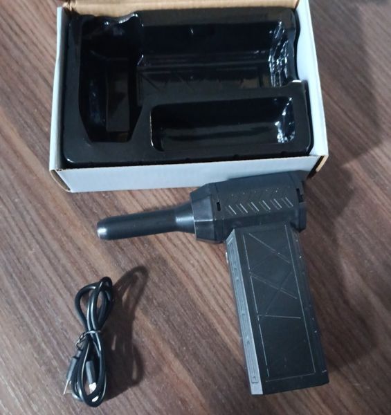 Мини турбовентилятор Mini Jet Fan USB воздуходувка Черный 719599 фото