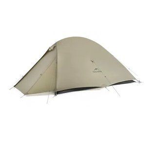 Одноместная легкая палатка Naturehike Cloud Up 1 PRO CNK2350WS020 (1.57 кг) Песочный 7223381 фото