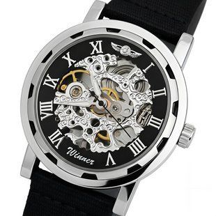 Winner Black Textile Classic, 2 ремінці 2164 фото