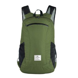 Туристичний легкий рюкзак Naturehike Ultralight NH17A012-B (18 л) Зелений 718967 фото
