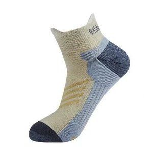 Спортивні низькі шкарпетки Naturehike CYY2341ZJ012 (Біжево-сірі) розмір L (40-43) 7122241 фото