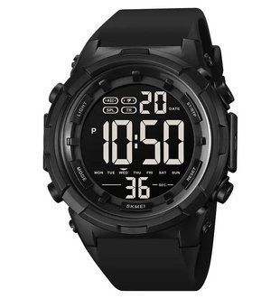 Мужские спортивные электронные часы Skmei 1845 (Черный) 9007355 фото