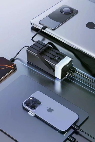 Зарядная батарея Power bank Torima TRM-W1041 40000mAh PD 22.5W Черный 719339 фото