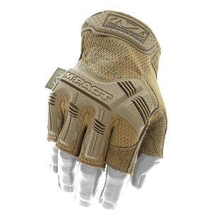Рукавички з відкритими пальцями Mechanix M-Pact Fingerless Пісочний, L 27965 фото