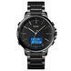 Наручний класичний годинник Skmei 1652 на браслеті (Чорний із чорним) 719742 фото 2