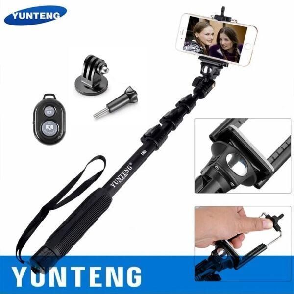 Штатив монопод комплект Yunteng YT-2288+ (монопод Yunteng YT-1288 и трипод Yunteng YT-288) 228808 фото