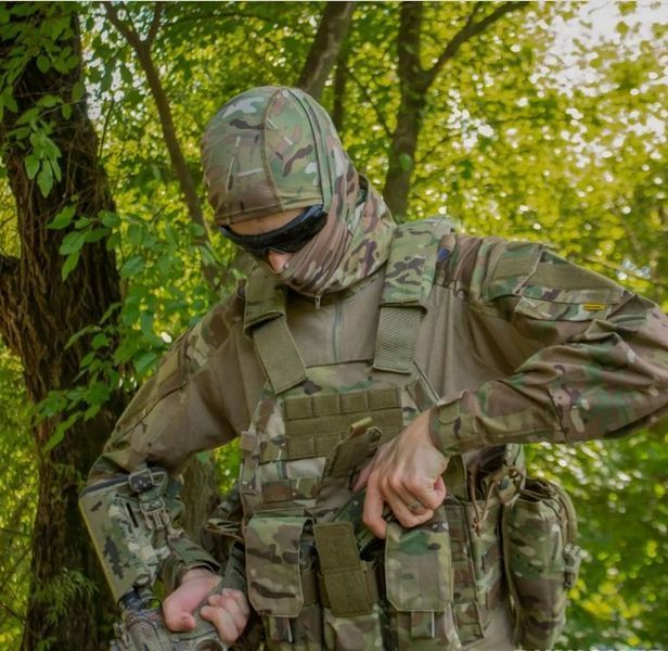 Захисні окуляри ESS Crossbow (3 лінзи) з логотипом і поляризацією + діоптрична вставка Чорний 719785 фото