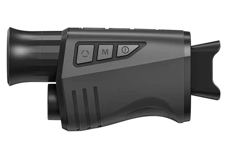 Цифровий монокуляр нічного бачення DNV 2000 1080P зум 16х 850 ножів (до 500 м) Чорний 719393 фото