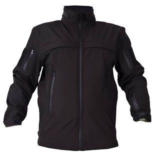 Военная мужская куртка Soft Shell Черный, XL 99210 фото