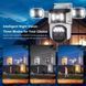 Вулична камера LS Vision Wi-Fi 10K 360&deg; 4 об'єктиви з автоспостереженням Білий 719581 фото 9