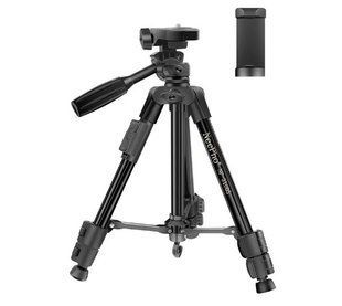 Штатив тренога NeePho NP-3160S для камеры и телефона (30-68.5см) Черный 900601 фото