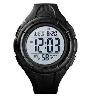 Спортивные наручные часы Skmei 1535 Dive Черный с белым 9007163 фото