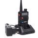 Портативна радіостанція Baofeng UV-5R 5W USB-C Li-Ion акумулятор 1800 mAh (Чорний) 722074 фото 3