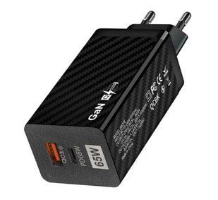 Зарядное устройство Сетевой адаптер GaN BK378 USB Type-C 65W 37800 фото