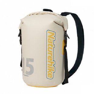 Герметичний чохол на рюкзак Naturehike CNK2300BS017 15л (Білий) 7035552 фото